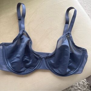 SOMA Nightshadow Blue 36D Unbelievable Lift Unlined Perfect Coverage Bra